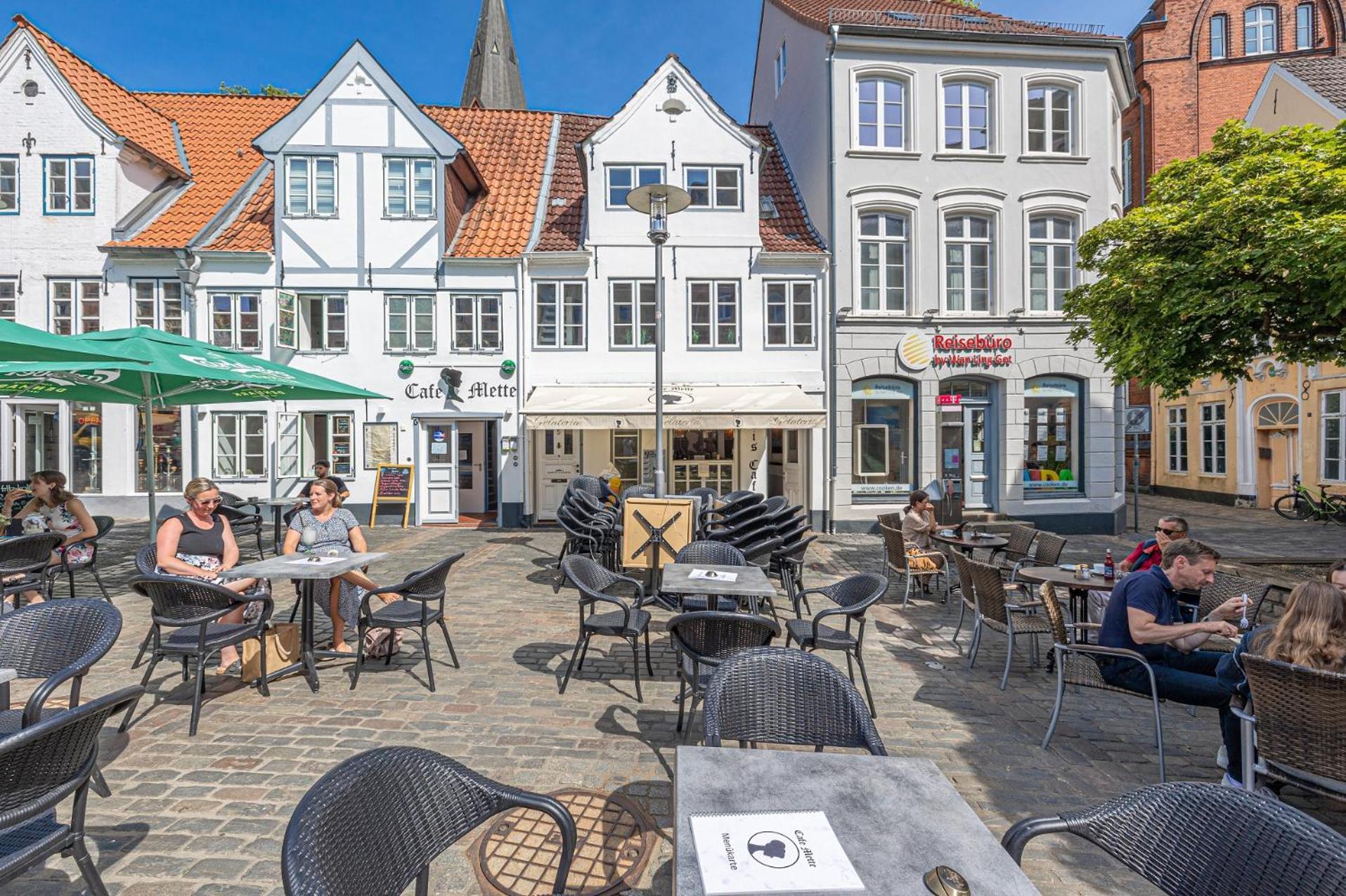 Fewo1846 - Dampfer Alexandra Ii - Urige Mit Zwei Schlafzimmern Am Nordermarkt Im Stadtzentrum Apartment Flensburg